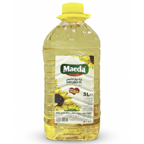 مائدة زيت دوار الشمس صافي 100 ٪ 3 لتر